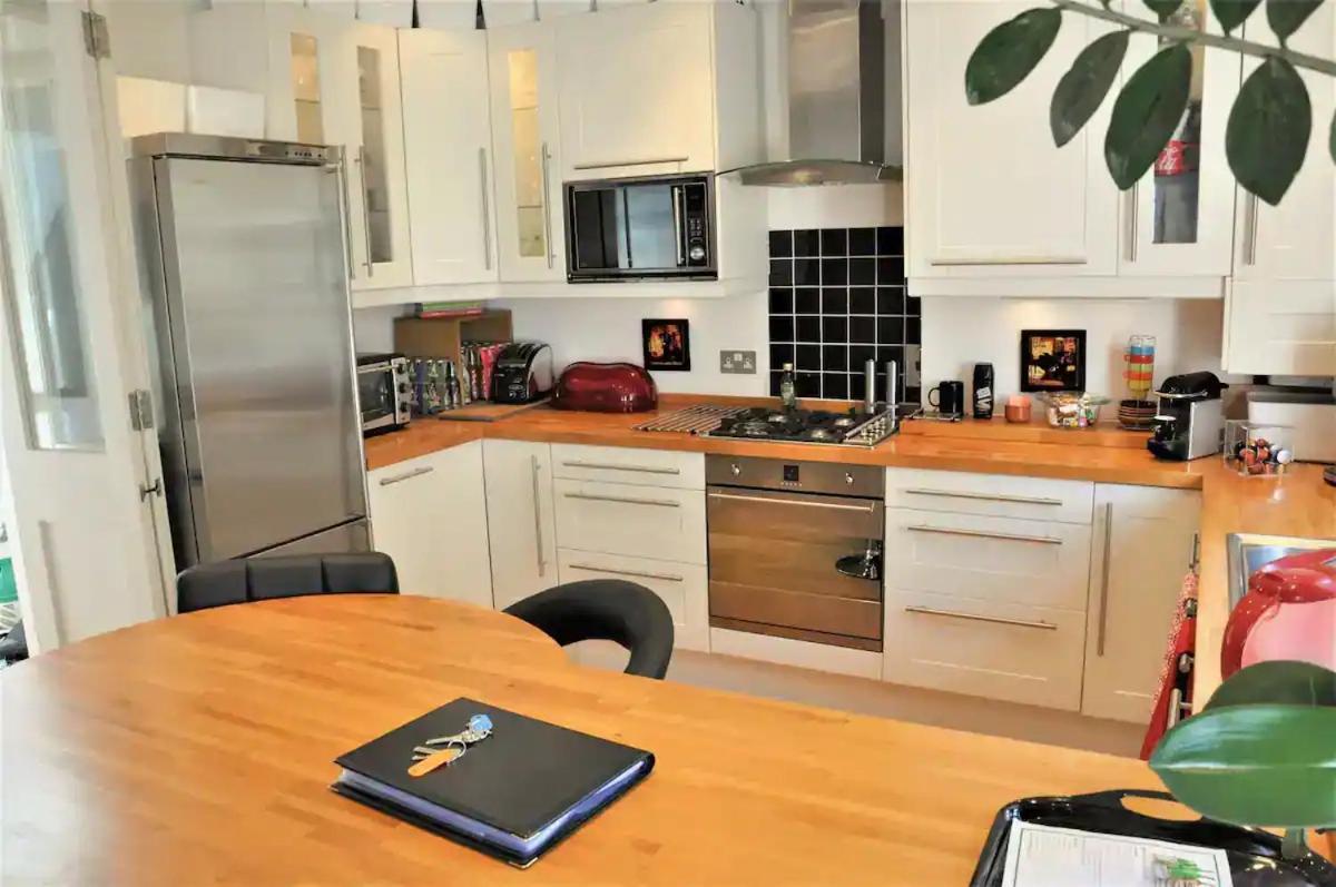 Sunny 2 Bedroom, 2 Bathroom Apartment With Roof Terrace 伦敦 外观 照片